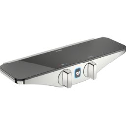 Hansaemotion thermostat de douche 5863017284 AP, fonctionnement sur piles, Hansa sécurité Hansa chrome / gris