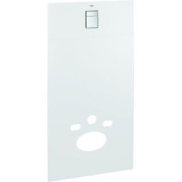 Module design en verre Rapid SL 39374LS0 blanc lunaire, pour raccorder la douche Grohe Sensia Arena WC