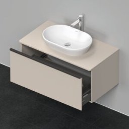 Duravit D-Neo DE494809191 100 x 55 cm, Taupe Mat , 2000 , coulissant 2000 , plaque console match3