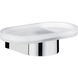 Keuco savon Edition 300 30055019000 chrome, avec bol en cristal, mat