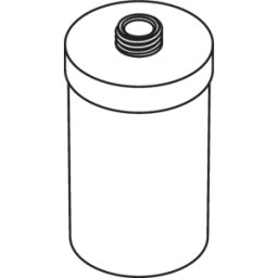 Hewi System 800 Réservoirs 800.06.E0218 pour distributeur de savon , senfgelb