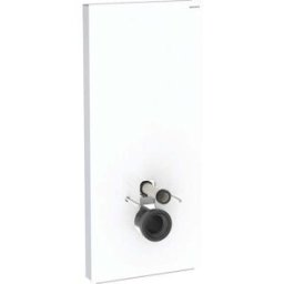 Geberit Monolith WC compact module 131231SI5 hauteur 114 cm, verre blanc