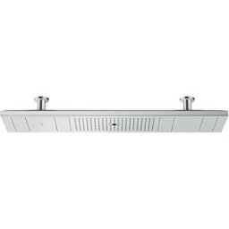 Hansgrohe douche de tête Axor ShowerHeaven 10628330 1200x300mm, avec éclairage 3500 K, chrome noir poli