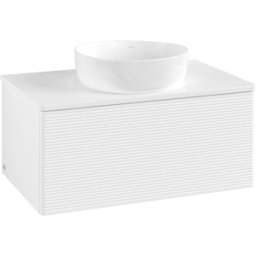 Villeroy und Boch Meuble sous-vasque Villeroy & Boch Antao 800x360x500mm L30150MT avec éclairage avec structure FK/AP: MT/0