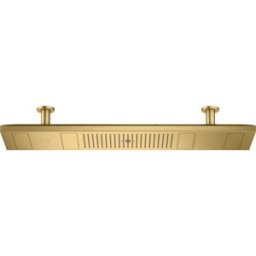 Hansgrohe douche de tête Axor ShowerHeaven 10628250 1200x300mm, avec éclairage 3500 K, optique or brossé