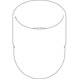 Hansgrohe mug logo 40935000 single, plastique
