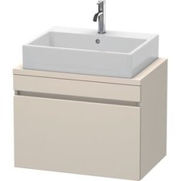 Duravit DuraStyle vasque match0 DS530109191 70 x 47,8 cm, taupe, pour console, coulissant 2000