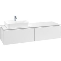 Villeroy und Boch Villeroy & Boch Legato Villeroy & Boch B763L0MS 160x38x50cm, avec éclairage LED, White Matt