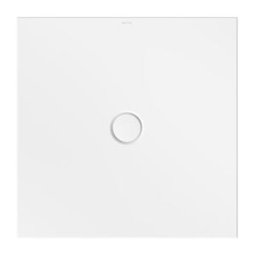 Bette BetteFloor surface de douche 5931-430PLUS 90x90cm, glaçure, café
