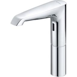 Mitigeur lavabo infrarouge Schell XERIS E2 002660699 HD-K grand, compartiment à piles 6 V, IP 65, chromé