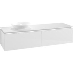 Villeroy und Boch Villeroy & Boch Legato Villeroy & Boch B595L0DH 160x38x50cm, avec éclairage LED, Glossy White