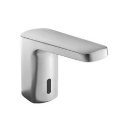 Hewi AQ SENSORIC mitigeur lavabo AQ1.12S210XA cubique, saillie 193 mm, chromée, alimentation secteur 230 V