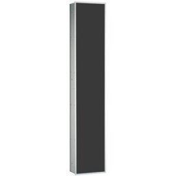Emco Asis module 300 module d'armoire 972027513 aluminium / noir, 2000 porte, modèle encastré