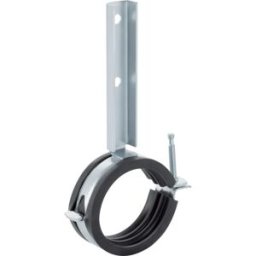 Geberit Gis collier de serrage 461180001 Ø 50mm, galvanisé, avec insert d'isolation acoustique