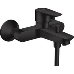Hansgrohe Talis E mitigeur monocommande bain 71740670 apparent, noir mat