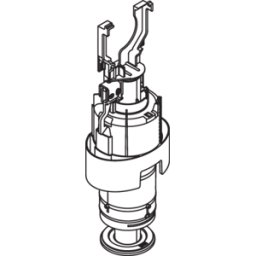 Hewi S 50 vanne de sortie 66258 pour Module WC réglable en Module WC