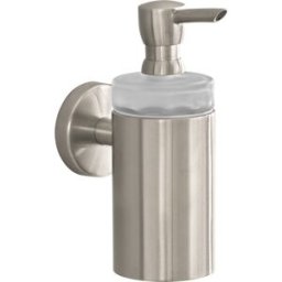 distributeur de hansgrohe Logis 40514820 nickel brossé, insert en verre cristal