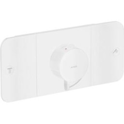 Hansgrohe Axor One set de finition 45712700 module thermostatique encastré, 2 consommateurs, blanc mat