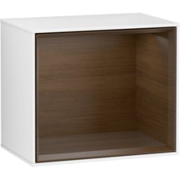 Villeroy und Boch Villeroy et Boch module d' Finion G580GNGF 41.8x35.6x27cm, Emotion, étagère Walnut Veneer , laqué blanc brillant