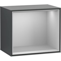 Villeroy und Boch Villeroy et Boch module d' Finion Villeroy et Boch FD10GJHG 41,8x35,6x27cm, étagère gris clair, midnight Blue Matt Lacquer