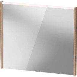 Duravit D-Code miroir DC7077055550000 800x700x48, chêne marbré, avec éclairage LED