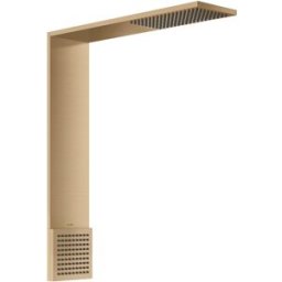 Hansgrohe module de douche ShowerComposition 12593140 250x250mm, montage mural, 1jet, avec douchette d'épaule, bronze brossé