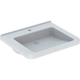 Geberit Renova Comfort lavabo 128667600 65 x 55 cm, blanc KeraTect, sans trop-plein
