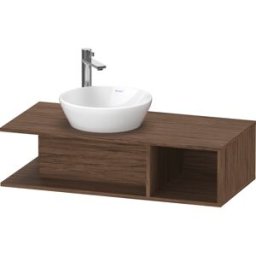 Duravit D-Neo DE491902121 100 x 48 cm, Noyer Foncé Décor , 2000 , compartiment 2000 console match3