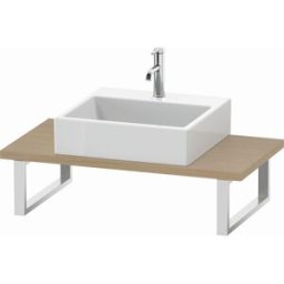 Duravit L-Cube console LC104C07171 épaisseur 3 cm, chêne méditerranéen, pour Vasques à poser , variable
