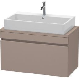 Duravit DuraStyle vasque match0 DS530304343 90 x 47,8 cm, basalte mat, pour console, coulissant 2000
