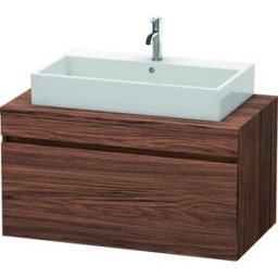 Duravit DuraStyle vasque match0 DS531402121 100 x 54,8 cm, noyer foncé, pour console, coulissant 2000