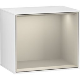 Villeroy und Boch Villeroy et Boch module d' Finion Villeroy et Boch FD10HHGF 41,8x35,6x27cm, étagère Sand mat, laqué blanc brillant
