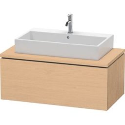 Duravit L-Cube meuble sous-vasque LC581403030 102 x 54,7 cm, Eiche natur , pour console, 1 coulissant