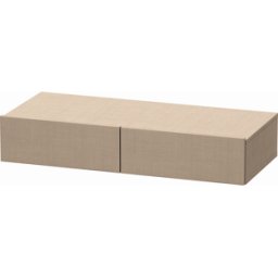 Duravit DuraStyle étagère tiroir DS827007575 100 x 44 cm, 2 tiroirs, lin, avec support console