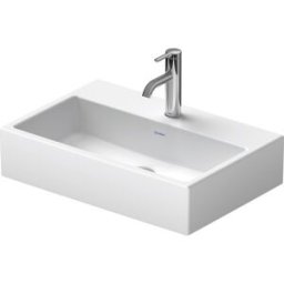 Duravit Vero Air vasque pour meuble 2368600071 60x40cm, avec trou pour robinet, avec plage de robinetterie, poli, sans trop-plein, blanc