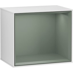 Villeroy und Boch Villeroy et Boch module d' Finion F580GMMT 41.8x35.6x27cm, étagère olive mat, laqué blanc mat