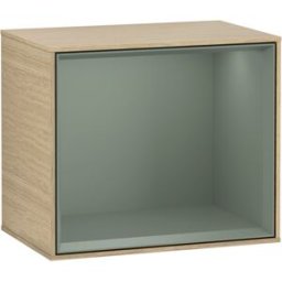 Villeroy und Boch Villeroy et Boch module d' Finion G590GMPC 41.8x35.6cm, station de charge, Emotion, étagère Olive Matt, Oak Veneer