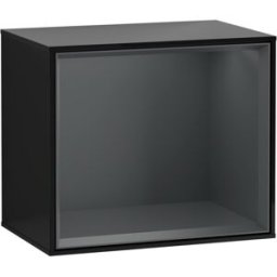 Villeroy und Boch Villeroy et Boch module d' Finion F590HGPH 41.8x35.6x27cm, station de charge, étagère Midnight Blue , Glossy Black Lacquer