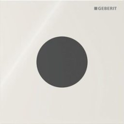 Commande de chasse d'eau pour urinoir Geberit Type 40 116034JL1 électronique, à piles, ronde, gris sable