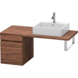 Duravit DuraStyle vasque match0 DS533102121 40 x 54,8 cm, noyer foncé, pour console, coulissant 2000