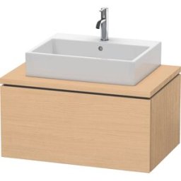 Duravit L-Cube meuble sous-vasque LC581203030 82 x 54,7 cm, Eiche natur , pour console, 1 coulissant