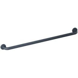 Hewi 477 Badetuchhalter 477.30B3S92 Sur mesure, gris anthracite, insert acier, mat