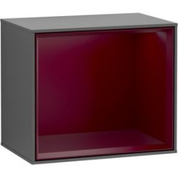 Villeroy und Boch Villeroy et Boch module d' Finion F590HBGK 41.8x35.6x27cm, station de charge, étagère Peony Matt , anthracite mat
