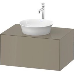 Duravit White Tulip vasque match0 WT49750H2H2 80 x 55 cm, 2000 pierre brillant, suspendu, coulissant 2000 , plaque console match2