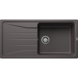 Blanco Sona XL 6 S évier 519690 100x50cm, PuraDur gris roche, réversible, sans télécommande de vidange