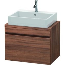 Duravit DuraStyle vasque match0 DS530107979 70 x 47,8 cm, noyer naturel, pour console, coulissant 2000