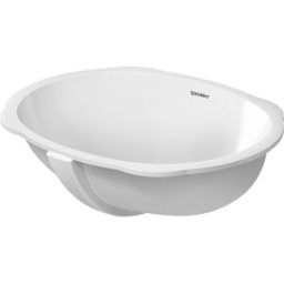 Vasque à encastrer Duravit Design Classics Universal Santosa 0466510000 installation par le bas, 51 x 37,5 cm, blanc brillant