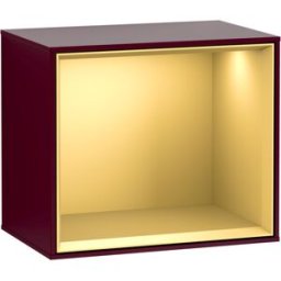 Villeroy und Boch Villeroy et Boch module d' Finion F590HFHB 41.8x35.6x27cm, station de charge, étagère or mat, Peony Matt