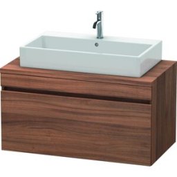Duravit DuraStyle vasque match0 DS531407979 100 x 54,8 cm, noyer naturel, pour console, coulissant 2000