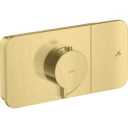 Hansgrohe Axor One kit de montage final 45711950 module thermostatique encastré, 1 consommateur, laiton brossé